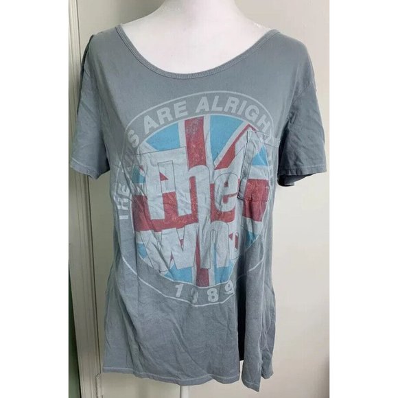 The Who Size L 100% Cotton Band Graphic Tee The Kids Are Always Right 2015 - Picture 1 of 5
